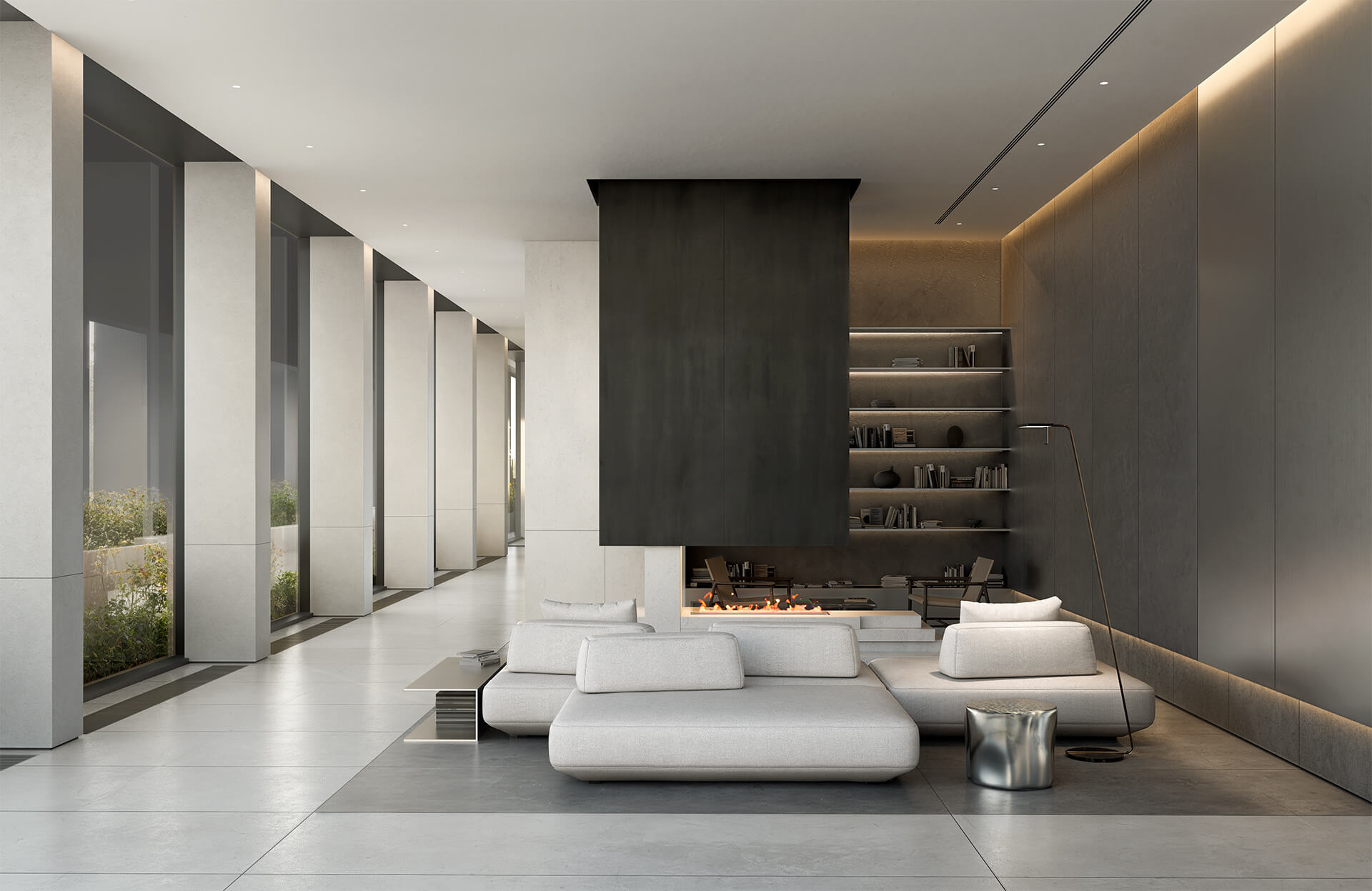 Лобби ЖК «Новая, 11»